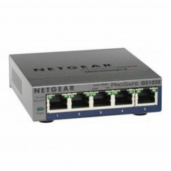 Desktop Network Switch Netgear GS105E-200PES 5P Gigabit RJ45