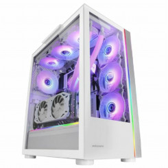 ATX Semi-tower Case Mars Gaming MCULTRAW RGB White