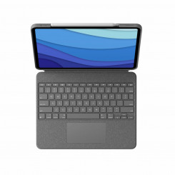 Клавиатура Logitech iPad Pro 2020 12,9 Grey, испанская Qwerty