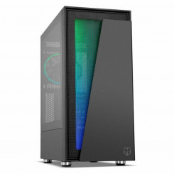 ATX Semi-tower Case Nox 8436587971327 LED RGB Black Multicolor