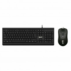 Клавиатура и мышь iggual IGG317617 Черный