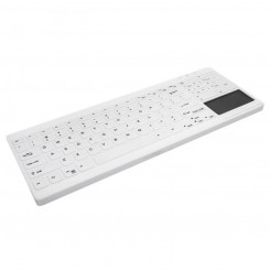 Washable disinfectable keyboard Active Key AK-C7412 White