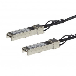 Жесткий сетевой кабель UTP категории 6 Startech SFP10GPC1M, черный, 1 м