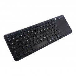 Клавиатура с тачпадом CoolBox COO-TEW01-BK Черная испанская Qwerty