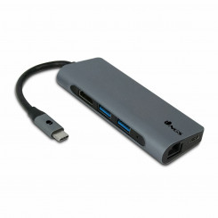 7-портовый USB-концентратор NGS WONDER DOCK 7 HDMI USB C 4K 5 Гбит/с Hall