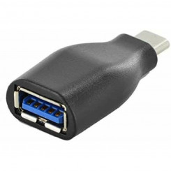 USB ja USB-C Adapter Ewent EW9643