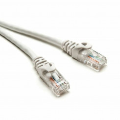 Жесткий сетевой кабель UTP категории 6 Equip Beige 25 см