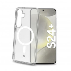 Чехлы для сотовых телефонов Celly White Transparent Galaxy S24 Plus