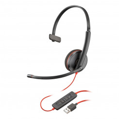 Headphones with microphone HP Blackwire C3210 Black