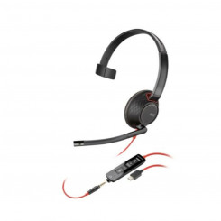 Kõrvaklapid Mikrofoniga HP Blackwire 5210 Must