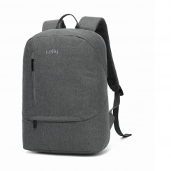 Laptop Backpack Celly DAYPACKGR Gray
