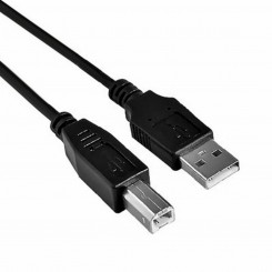USB A - USB B Kaabel NANOCABLE CABLE USB 2.0 IMPRESORA, TIPO A/M-B/M, NEGRO, 3.0 M 3 m Must