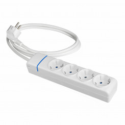 4-way plug without power switch Solera 8014p 250 V 16 A (1.5 m)