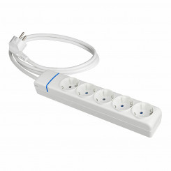5-way plug without power switch Solera 8015p 250 V 16 A (1.5 m)