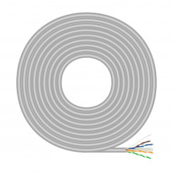 Жесткий сетевой кабель UTP категории 6 Aisens 305 м, серый