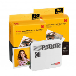 Fotoprinter Kodak MINI 3 RETRO P300RW60 Valge