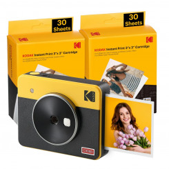 Камера мгновенной печати Kodak MINI SHOT 3 RETRO C300RY60 Желтый
