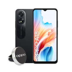 Смартфоны Oppo A18 6.56 4 ГБ ОЗУ 128 ГБ Черный MediaTek Helio G85