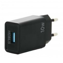 Wall charger Mobilis Black 10.5 W