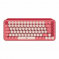 Беспроводная клавиатура Logitech 920-010730 Испанский Розовый Испанский Qwerty QWERTY