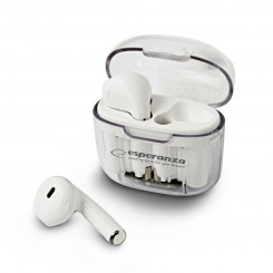 Kõrvasisesed Bluetooth Kõrvaklapid Esperanza EH237W Valge