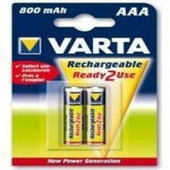 Rechargeable Batteries Varta AAA 800MAH 2UD 1.2 V 800 mAh AAA