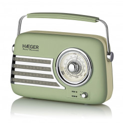 Portable Bluetooth Radio Haeger RB-GRE.001A