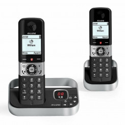 Беспроводной телефон Alcatel F890 черный/серебристый