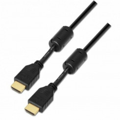 HDMI Cable Aisens A119-0098 Black 1.8 m