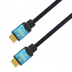 HDMI Cable Aisens A120-0355 0.5 m Black/Blue 4K Ultra HD