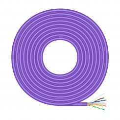Жесткий кабель UTP RJ45 категории 6 Aisens A135-0748, фиолетовый, 305 м