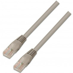 Жесткий сетевой кабель UTP категории 6 Aisens A135-0233, серый, 7 м