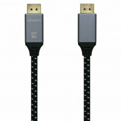 HDMI Cable Aisens A149-0437 Black Black/Grey 2 m