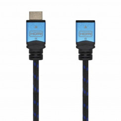 HDMI Cable Aisens A120-0452 Black Black/Blue 1 m