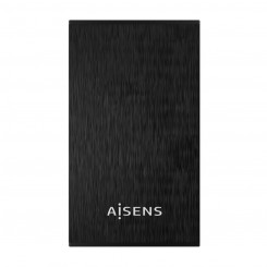 Hard disk case Aisens ASE-2523B Black 2.5