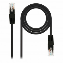 UTP Category 6 Rigid Network cable NANOCABLE 10.20.0403 Black