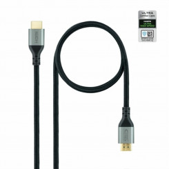 HDMI Cable NANOCABLE 10.15.8101-L150 1.5 m Black