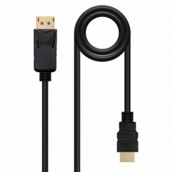 DisplayPort-HDMI Adapter NANOCABLE 10.15.4301-L150 Must 1,5 m