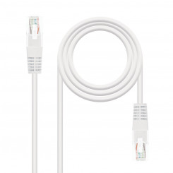 Cable Ethernet LAN NANOCABLE 10.20.0402-W White 2 m