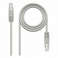 UTP Category 6 Rigid Network cable NANOCABLE 10.20.0415 Gray 15 m
