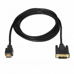 HDMI-DVI Kaabel NANOCABLE 10.15.0502 1,8 m Must 1,8 m