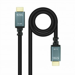HDMI Cable NANOCABLE 10.15.8001-L150 Gray 1.5 m