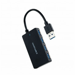 USB-концентратор NANOCABLE 10.16.4403 Черный