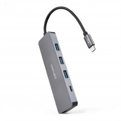 USB-концентратор NANOCABLE 10.16.4409 Серый