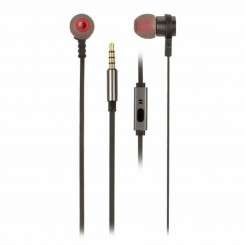 Headphones with Microphone NGS ELEC-HEADP-0293 Black Graphite Grey