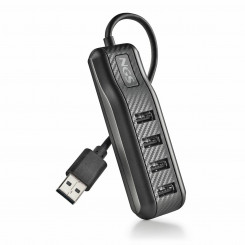 USB hub NGS PORT 2.0 Black