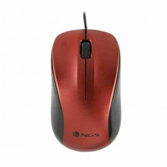 Optical Mouse NGS NGS-MOUSE-1092 Red 1200 DPI