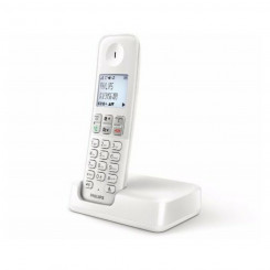 Cordless Phone Philips D2501W/34 1.8 500 mAh GAP White