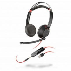 Headphones with microphone Plantronics 207576-01 Black