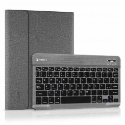 Чехол для клавиатуры и планшета Subblim SUB-KT2-BT0002 Серый, испанский, Qwerty, Bluetooth